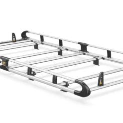 Van Guard Volkswagen Transporter T6 2015 On Roof Rack - 7-bar ULTIRack+ L1 H1 Twin Door