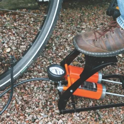 RAC Double-Barrel Foot Pump -Maypole Shop 1125R A2