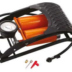 RAC Double-Barrel Foot Pump