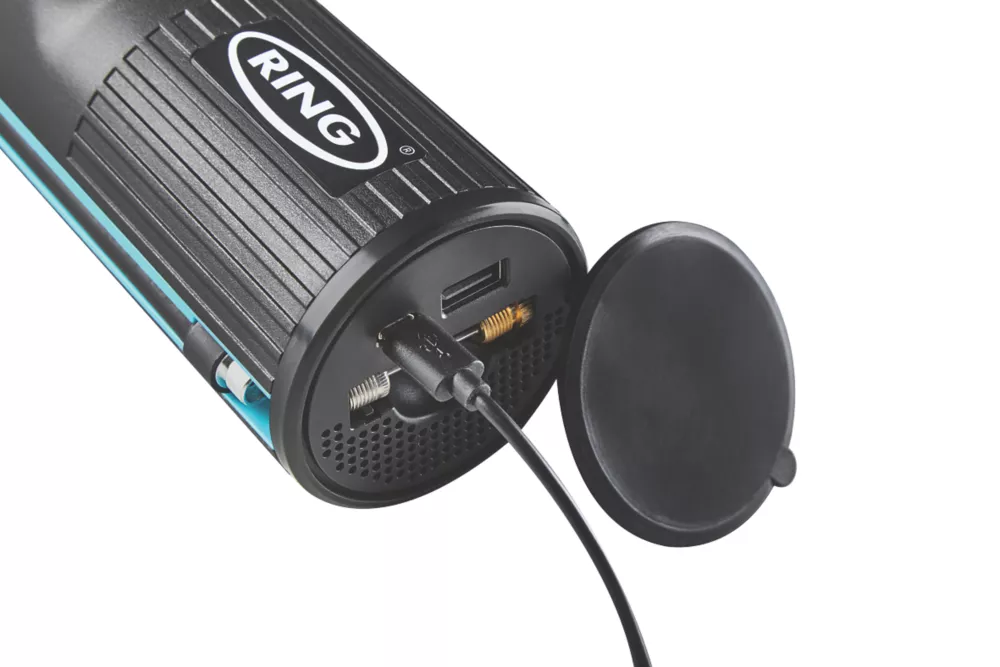 Ring RTC2000 Rechargeable Compact Cordless Handheld Tyre Inflator 3.7V 5 Ring RTC2000 Rechargeable Compact Cordless Handheld Tyre Inflator 3.7V - Image 5