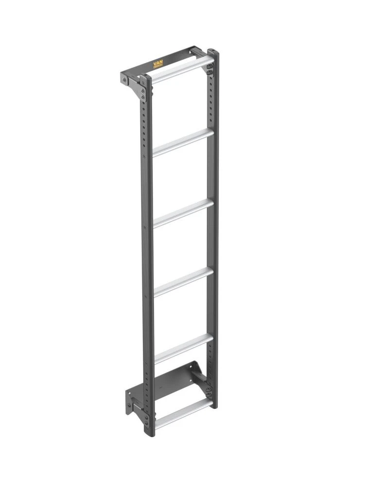 Van Guard VGL6-06 Ford Transit 2014 On 6-Treads ULTI Ladder Rear Door Ladder For H2 1560mm 1 Van Guard VGL6-06 Ford Transit 2014 On 6-Treads ULTI Ladder Rear Door Ladder For H2 1560mm
