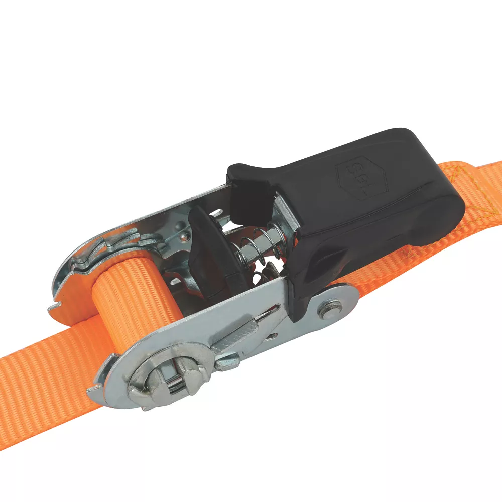 Smith And Locke Smith & Locke Ratchet Tie-Down With J-Hooks 3m X 25mm 2 Smith And Locke Smith & Locke Ratchet Tie-Down With J-Hooks 3m X 25mm - Image 2