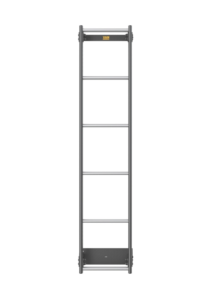 Van Guard VGL6-05 Volkswagen Crafter 2017 On 6-Treads ULTI Ladder Rear Door Ladder For H2, H3 1560mm 2 Van Guard VGL6-05 Volkswagen Crafter 2017 On 6-Treads ULTI Ladder Rear Door Ladder For H2, H3 1560mm - Image 2