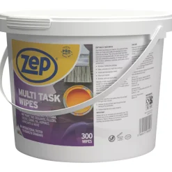 Zep Multi-Task Wipes White 300 Pack