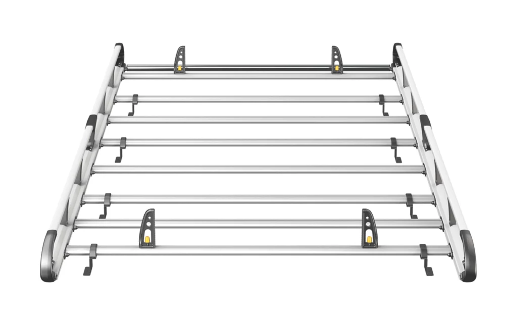 Van Guard Ford Transit 2014 On ULTI Twin Door Roof Rack 2 Van Guard Ford Transit 2014 On ULTI Twin Door Roof Rack - Image 2