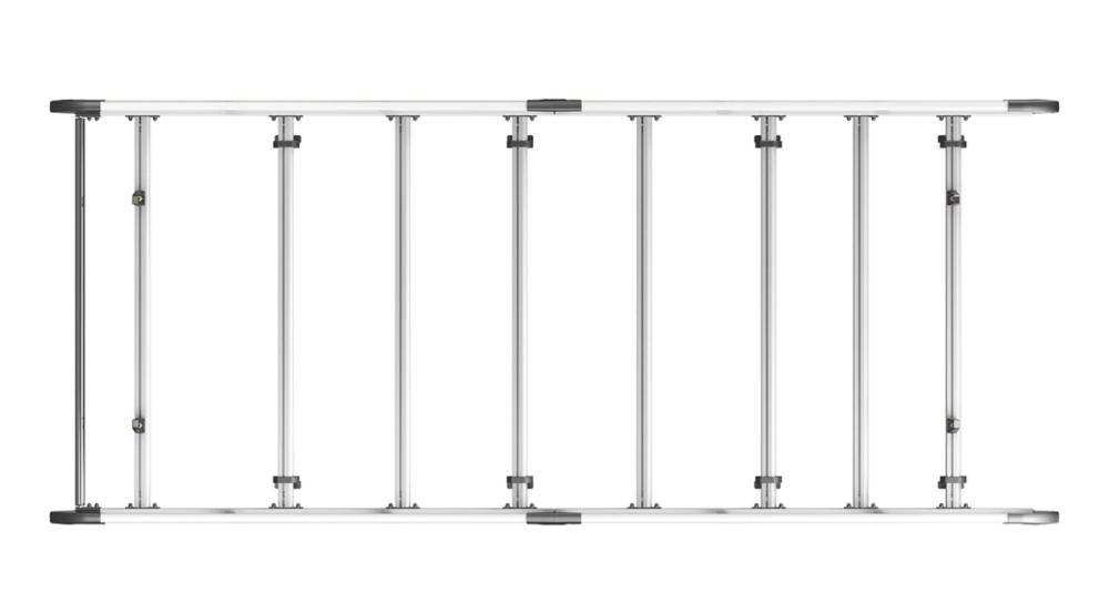 Van Guard Ford Transit 2014 On ULTI Twin Door Roof Rack 3 Van Guard Ford Transit 2014 On ULTI Twin Door Roof Rack - Image 3