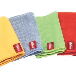 Hilka Pro-Craft Polyester & Nylon Microfibre Cloth Set 4 Pieces