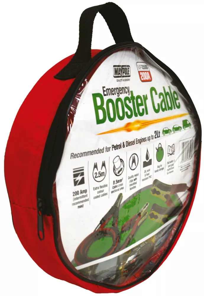 Maypole MP3506 2Ltr Booster Cables 2.5m 3 Maypole MP3506 2Ltr Booster Cables 2.5m - Image 3