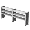 Van Guard Universal Trade Double Van Racking Unit (4 Straight & 2 Angled Shelves) 2466 X 381 X 1009mm