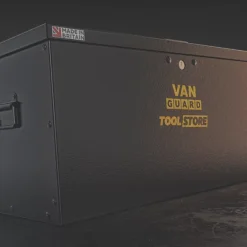 Van Guard VG500M Lockable Tool Store Medium Black 910 X 480 X 480mm -Maypole Shop 3499T A3