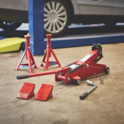 Hilka Pro-Craft 3 Tonne Combination Jack Kit 8 Piece Set -Maypole Shop 3569R A6