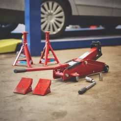 Hilka Pro-Craft 3 Tonne Combination Jack Kit 8 Piece Set -Maypole Shop 3569R A7