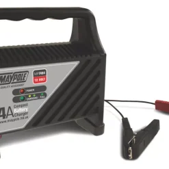 Maypole MP7404 4A Automatic Compact Battery Charger 12V