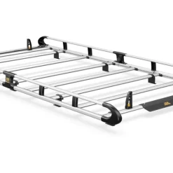 Van Guard Renault Trafic 2014 On Roof Rack - 8-bar ULTIRack+ L2 H1 Twin Door