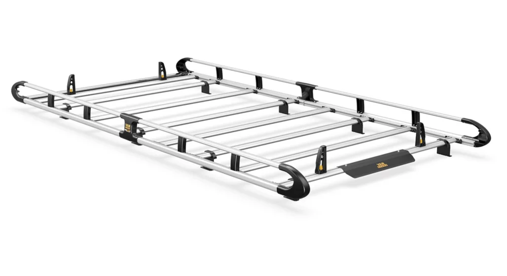 Van Guard Renault Trafic 2014 On Roof Rack - 8-bar ULTIRack+ L2 H1 Twin Door 1 Van Guard Renault Trafic 2014 On Roof Rack - 8-bar ULTIRack+ L2 H1 Twin Door