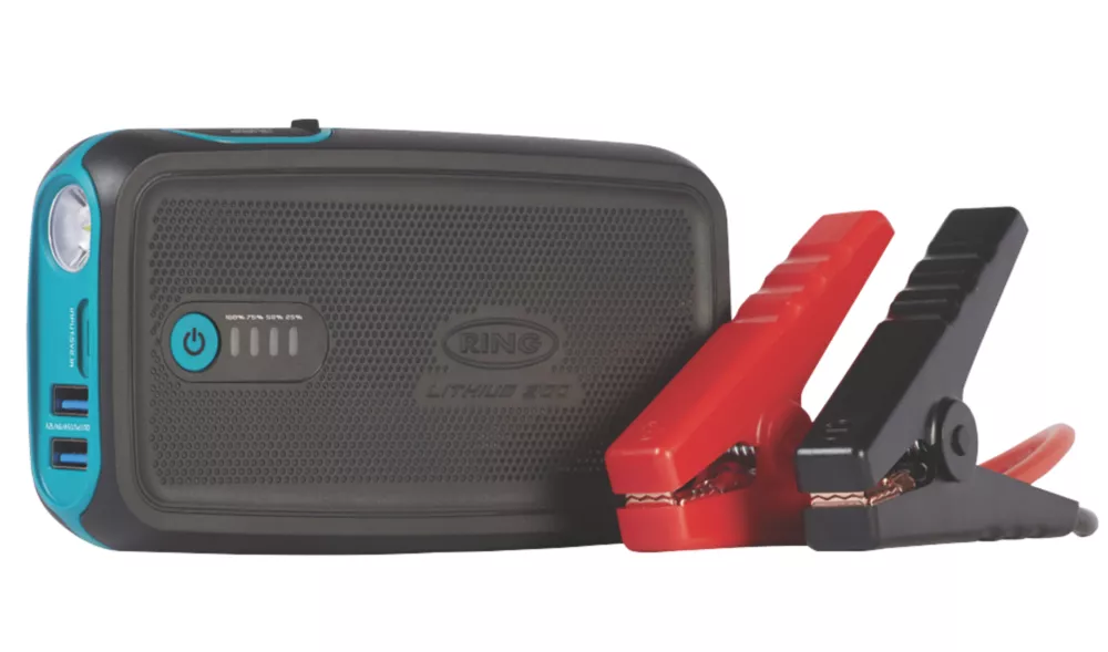 Ring RPPL300 600A Li-Ion Jump Starter + Type A USB Charger 1 Ring RPPL300 600A Li-Ion Jump Starter + Type A USB Charger