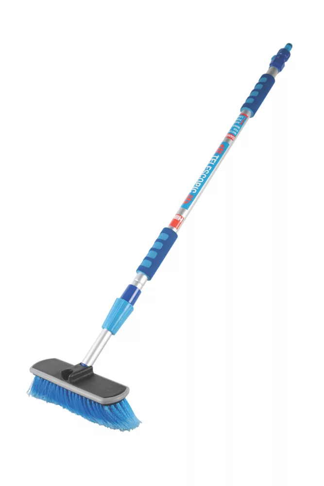 Hilka Pro-Craft Extendable Wash Brush 1.1-1.68m 1 Hilka Pro-Craft Extendable Wash Brush 1.1-1.68m
