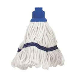 Bentley SF/HR/BS.35/B Pure Yarn Cotton Mop Heads Blue 5 Pack