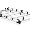 Van Guard Renault Trafic 2014 On Roof Rack - 6-bar ULTIRack+ L2 H2 Twin Door