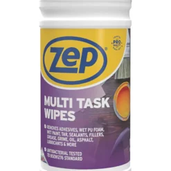 Zep Multi-Task Wipes White 100 Pack