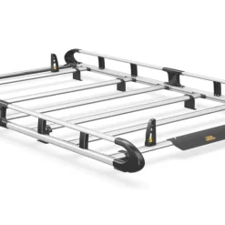 Van Guard Renault Trafic 2014 On Roof Rack - 6-bar ULTIRack+ L1 H1 Tailgate