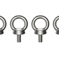 Van Guard Stainless Steel Eye Bolts Steel 17 X 28mm 2 Pairs