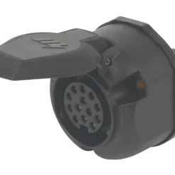 Maypole MP129 13-Pin European Trailer Board Socket With Gasket 12V