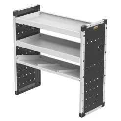 Van Guard Universal Trade Van Racking Unit (2 Straight & 1 Angled Shelves) 1000 X 381 X 1009mm