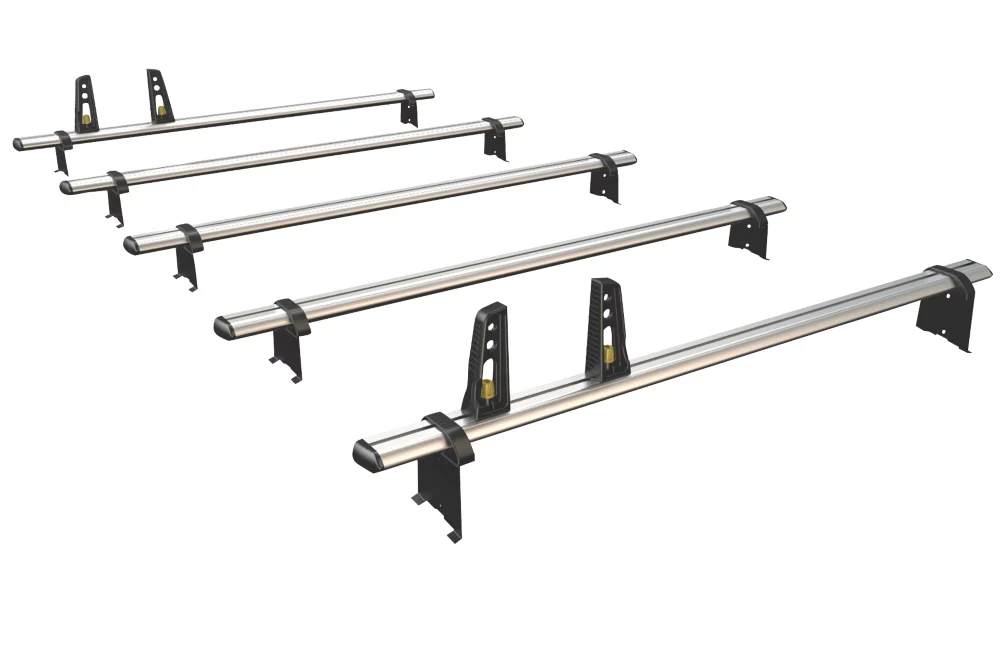 Van Guard VG133-5 Toyota Hiace 2002 On ULTI Van Roof Bars 1400mm 1 Van Guard VG133-5 Toyota Hiace 2002 On ULTI Van Roof Bars 1400mm