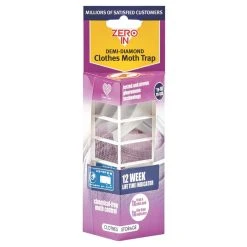 Zero In Demi-Diamond Plastic Clothes Moths Monitoring Trap