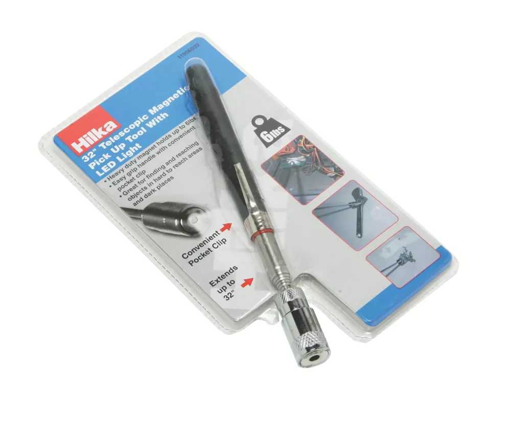 Hilka Pro-Craft Telescopic Magnetic Pick-Up Tool With LED Light 2 Hilka Pro-Craft Telescopic Magnetic Pick-Up Tool With LED Light - Image 2