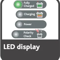 Ring RCB208 8A Automatic Car Battery Charger 12V -Maypole Shop 58809 A6