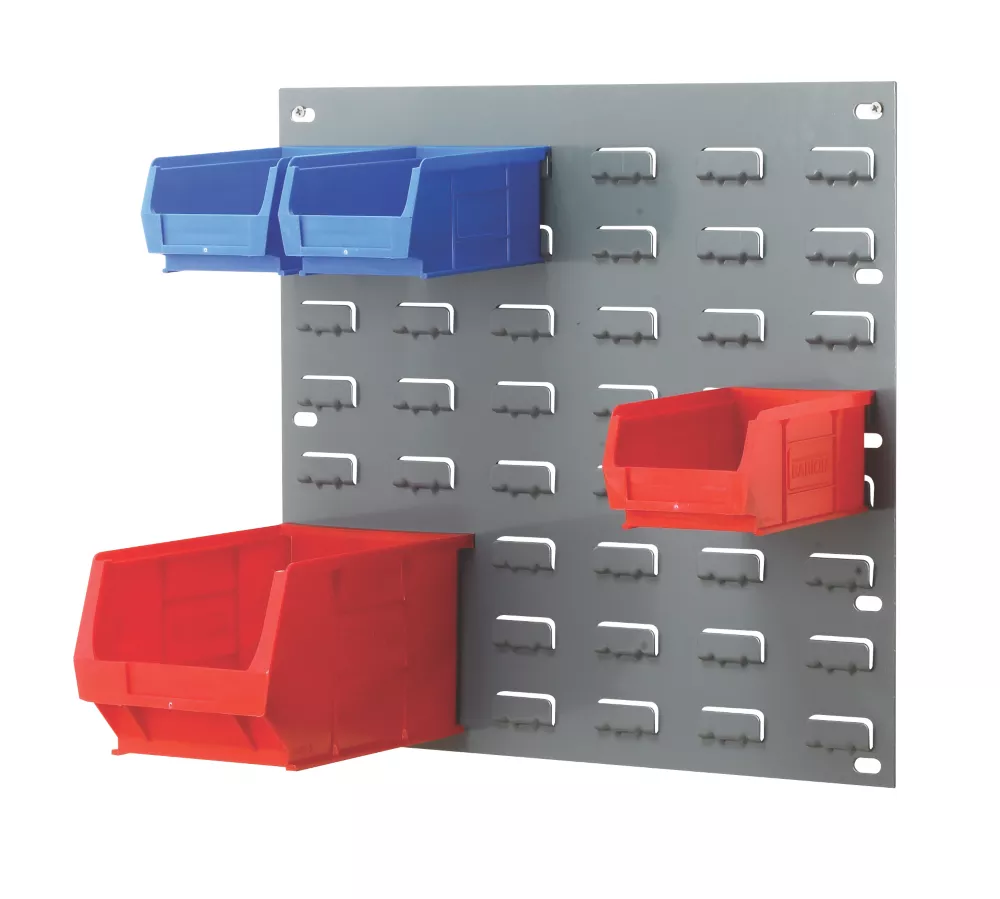 Essentials TC2 Semi-Open-Fronted Storage Bins Red 20 Pack 2 Essentials TC2 Semi-Open-Fronted Storage Bins Red 20 Pack - Image 2
