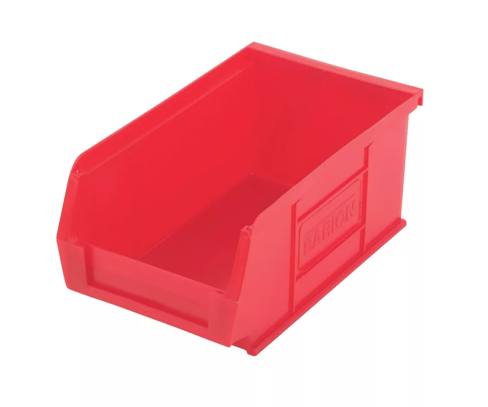Essentials TC2 Semi-Open-Fronted Storage Bins Red 20 Pack 1 Essentials TC2 Semi-Open-Fronted Storage Bins Red 20 Pack