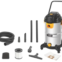 Titan TTB777VAC 1500W 40Ltr Wet & Dry Vacuum 220-240V -Maypole Shop 633KH A2