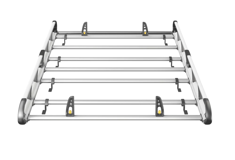 Van Guard Volkswagen Transporter T5 2002 - 2015 Roof Rack - 7-bar ULTIRack+ L2 H1 Tailgate 2 Van Guard Volkswagen Transporter T5 2002 - 2015 Roof Rack - 7-bar ULTIRack+ L2 H1 Tailgate - Image 2