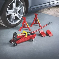 Hilka Pro-Craft 2 Tonne Trolley Jack Combi Kit -Maypole Shop 66742 A5