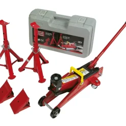 Hilka Pro-Craft 2 Tonne Trolley Jack Combi Kit