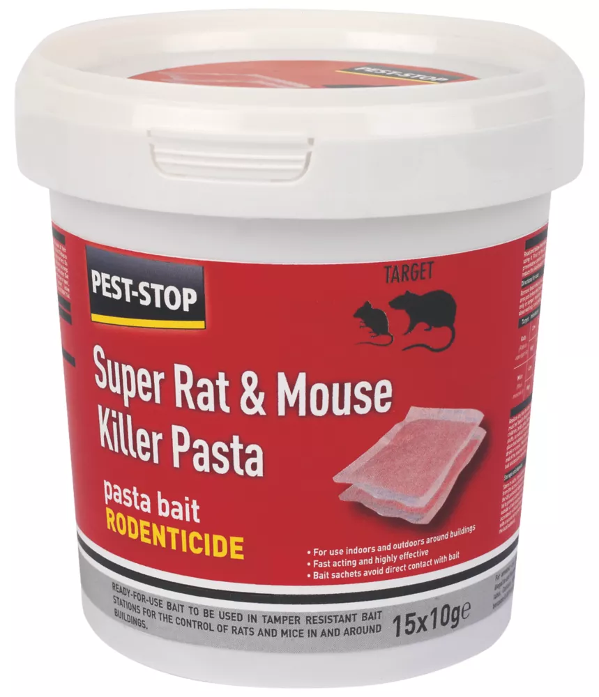 Pest-Stop Rodent Pasta Bait 10g 15 Pack 1 Pest-Stop Rodent Pasta Bait 10g 15 Pack