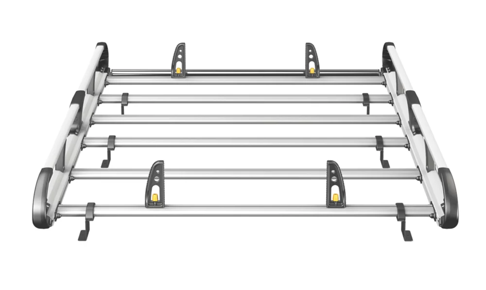 Van Guard Peugeot Partner 2008 - 2018 Roof Rack - 6-bar ULTIRack+ L2 H1 Twin Door 2 Van Guard Peugeot Partner 2008 - 2018 Roof Rack - 6-bar ULTIRack+ L2 H1 Twin Door - Image 2