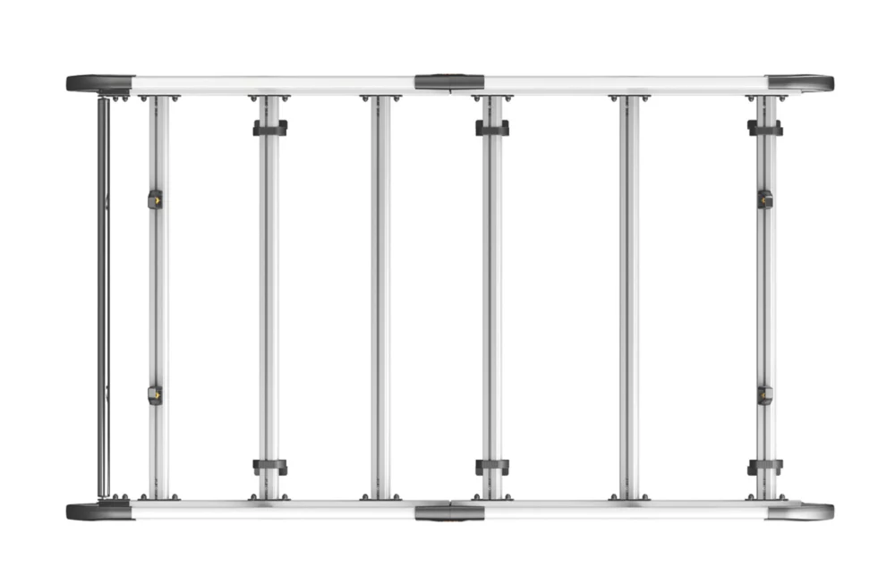 Van Guard Peugeot Partner 2008 - 2018 Roof Rack - 6-bar ULTIRack+ L2 H1 Twin Door 3 Van Guard Peugeot Partner 2008 - 2018 Roof Rack - 6-bar ULTIRack+ L2 H1 Twin Door - Image 3