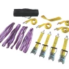 Smith And Locke Smith & Locke Ratchet Tie-Down Strap & Lifting Sling Set With J-Hooks 12 Piece Set