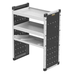 Van Guard Universal Trade Van Racking Unit (2 Straight & 1 Angled Shelves) 750 X 381 X 1009mm