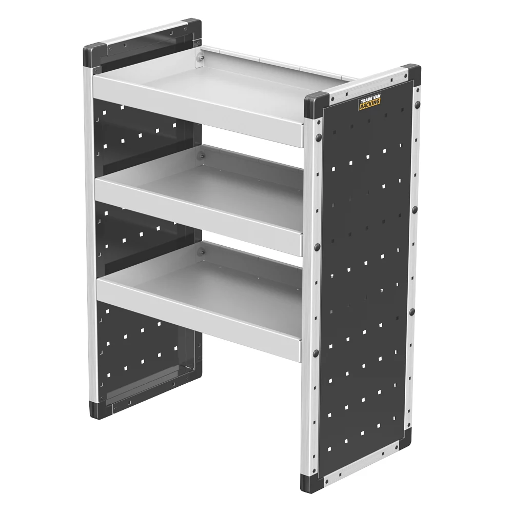 Van Guard Universal Trade Van Racking Unit (3 Straight Shelves) 750 X 381 X 1009mm 1 Van Guard Universal Trade Van Racking Unit (3 Straight Shelves) 750 X 381 X 1009mm