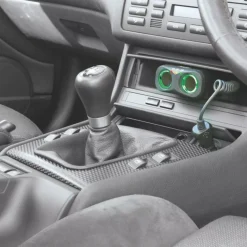 Ring 8A Twin Multisocket With Battery Analyser 12V 6 Ring 8A Twin Multisocket With Battery Analyser 12V -Maypole Shop 74820 A2