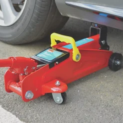 Hilka Pro-Craft 2 Tonne Trolley Jack -Maypole Shop 7504G A3