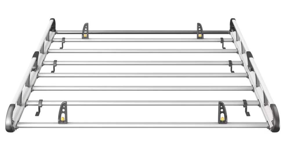 Van Guard Peugeot Boxer 2006 On Roof Rack - 7-bar ULTIRack+ L1 H1 Twin Door 2 Van Guard Peugeot Boxer 2006 On Roof Rack - 7-bar ULTIRack+ L1 H1 Twin Door - Image 2
