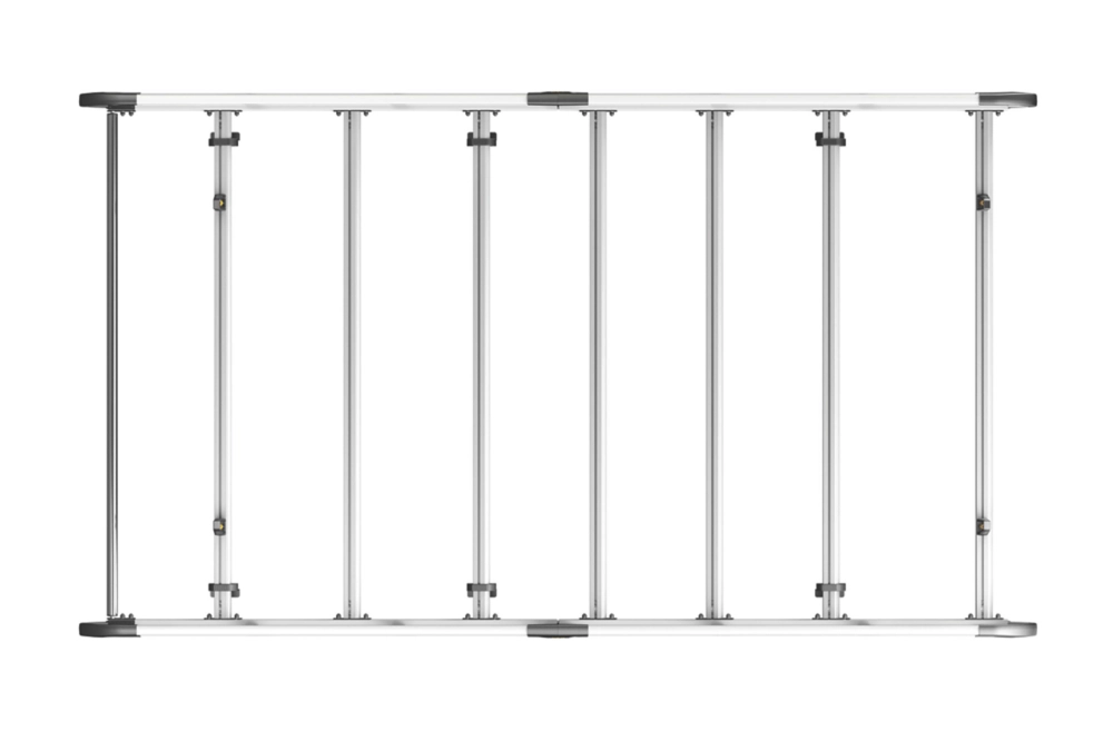 Van Guard Peugeot Boxer 2006 On Roof Rack - 7-bar ULTIRack+ L1 H1 Twin Door 3 Van Guard Peugeot Boxer 2006 On Roof Rack - 7-bar ULTIRack+ L1 H1 Twin Door - Image 3