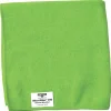 Unger® Unger Microfibre Cloths Green 400 X 400mm 10 Pack