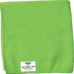 Unger® Unger Microfibre Cloths Green 400 X 400mm 10 Pack